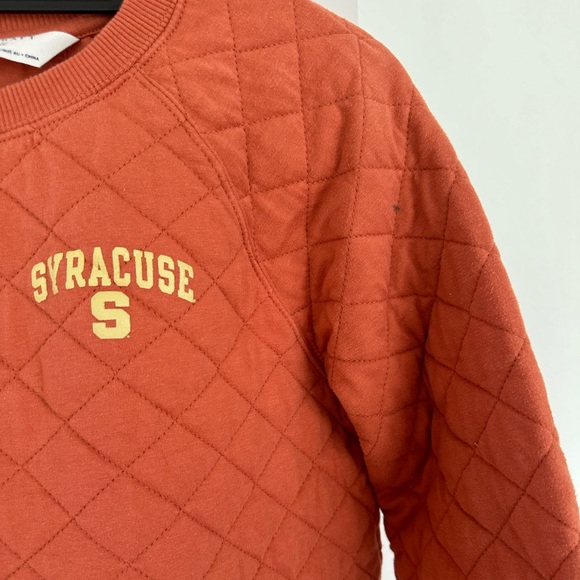 Syracuse University College boxercraft quilted sweatshirt - Picture 6 of 6